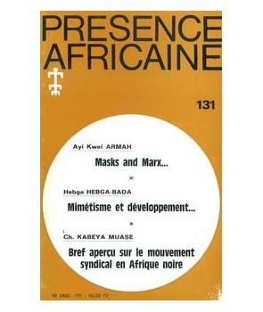 REVUE PRESENCE AFRICAINE N° 131