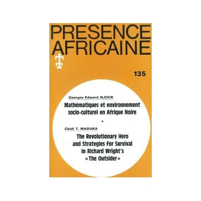 REVUE PRESENCE AFRICAINE N° 135