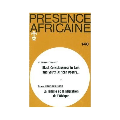 REVUE PRESENCE AFRICAINE N° 140