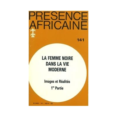 REVUE PRESENCE AFRICAINE N° 141