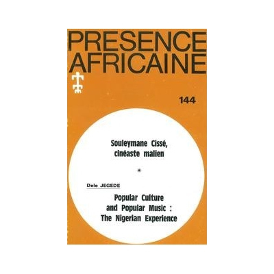 REVUE PRESENCE AFRICAINE N° 144