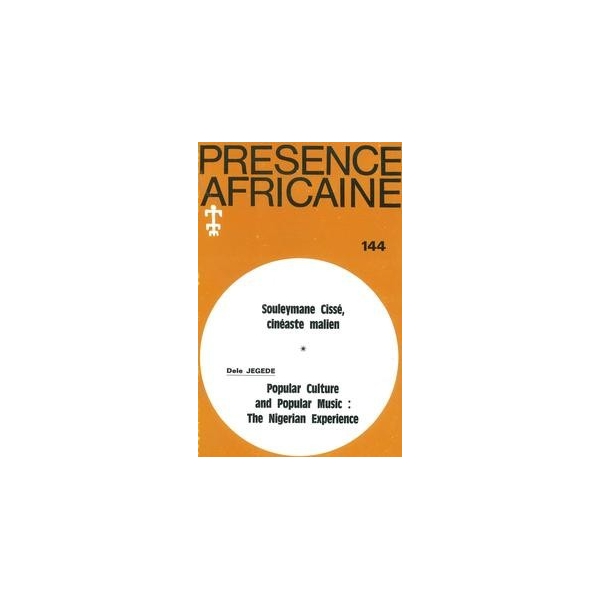 REVUE PRESENCE AFRICAINE N° 144