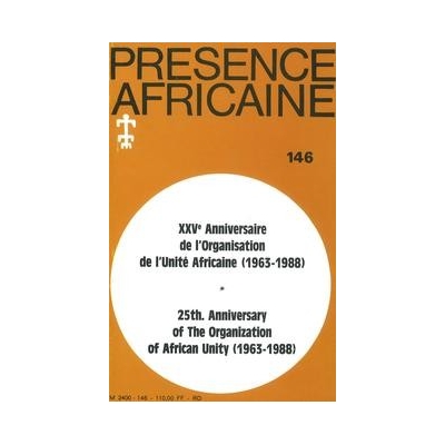 REVUE PRESENCE AFRICAINE N° 146