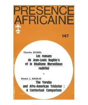 REVUE PRESENCE AFRICAINE N° 147