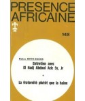 REVUE PRESENCE AFRICAINE N° 148