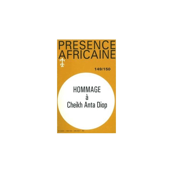 REVUE PRESENCE AFRICAINE N° 149