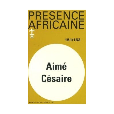 REVUE PRESENCE AFRICAINE N° 151