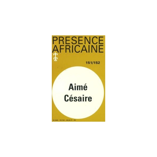 REVUE PRESENCE AFRICAINE N° 151