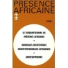 REVUE PRESENCE AFRICAINE N° 156