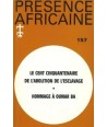 REVUE PRESENCE AFRICAINE N° 157