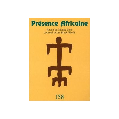 REVUE PRESENCE AFRICAINE N° 158