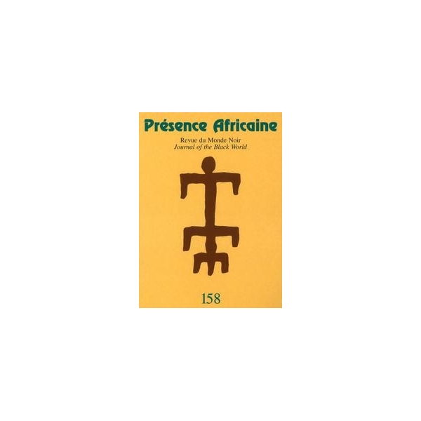 REVUE PRESENCE AFRICAINE N° 158