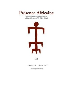 REVUE PRESENCE AFRICAINE N° 189