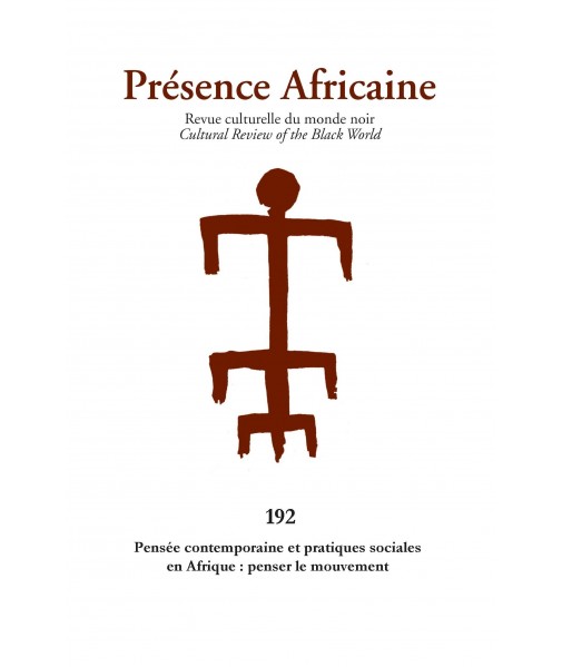 REVUE PRESENCE AFRICAINE N° 192